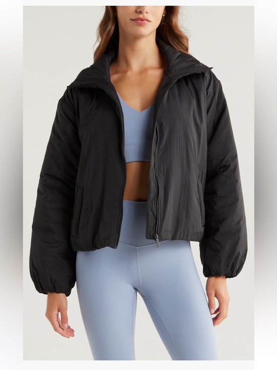 Zella Jackets & Blazers - Zella Elevate Insulated Jacket women’s coat black large NWT